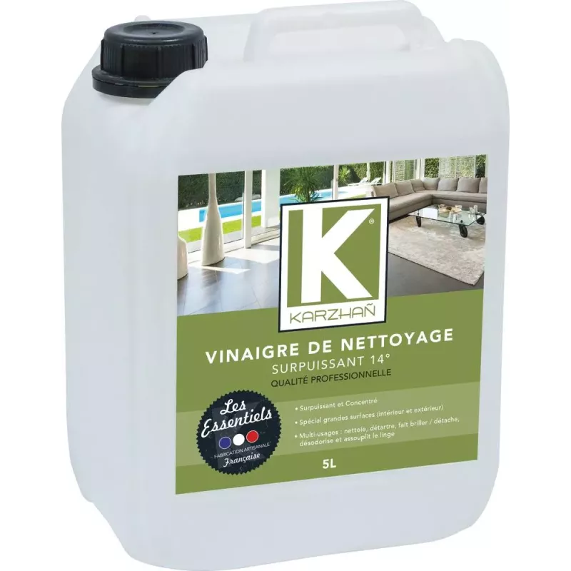 Vinaigre de nettoyage surpuissant 14°