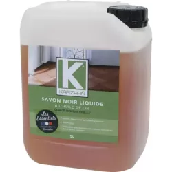 Savon noir liquide à l'huile de lin