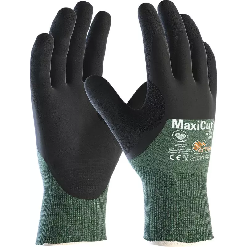 Gants anti coupure enduit nitrile 3/4 dos