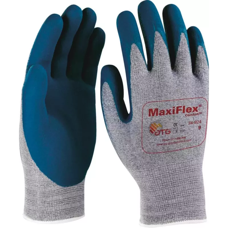 Gants de manutention enduit nitrile