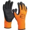 Gants anti froid enduit latex crêpé