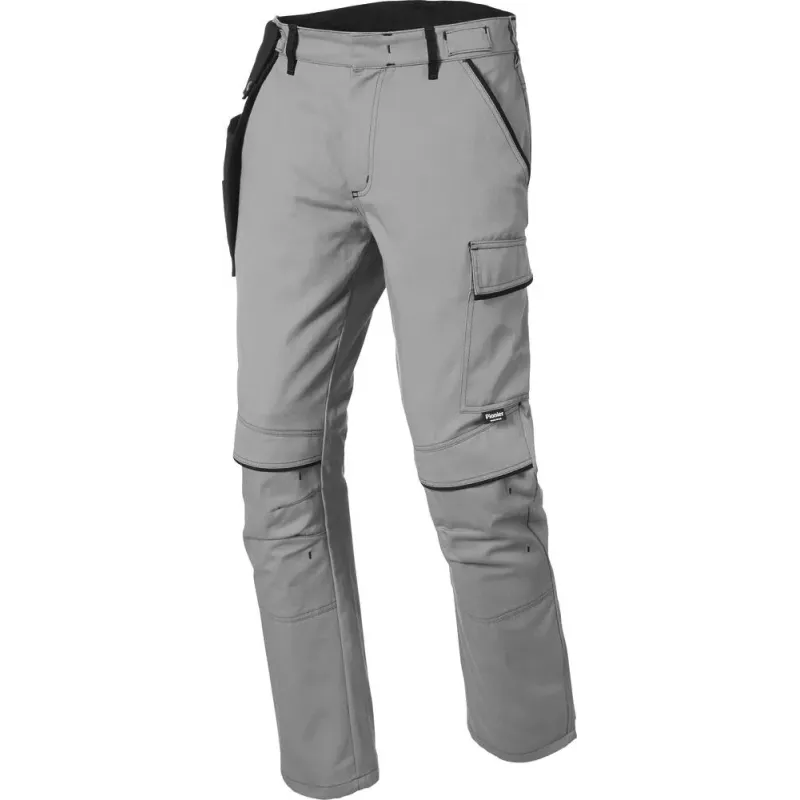 Pantalon de travail 100% coton 280 g/m² gris