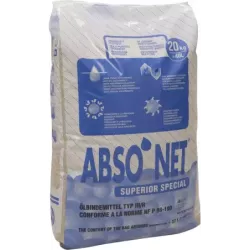 Absorbant minéral Sépiolite calcinée 15/30 - sac de 40L 20kg