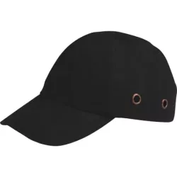 Casquette de sécurité noire