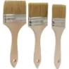 Pinceau plat acrylique 63-76-90mm - lot de 3 pcs