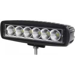 Phare de travail rectangle LED 10/32V 18W 1000 lumens