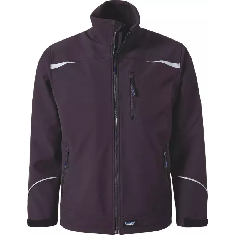 Veste de travail softshell 280 g/m² noir