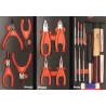 Servante d'atelier 8 tiroirs composée de 249 outils - modules finition métal