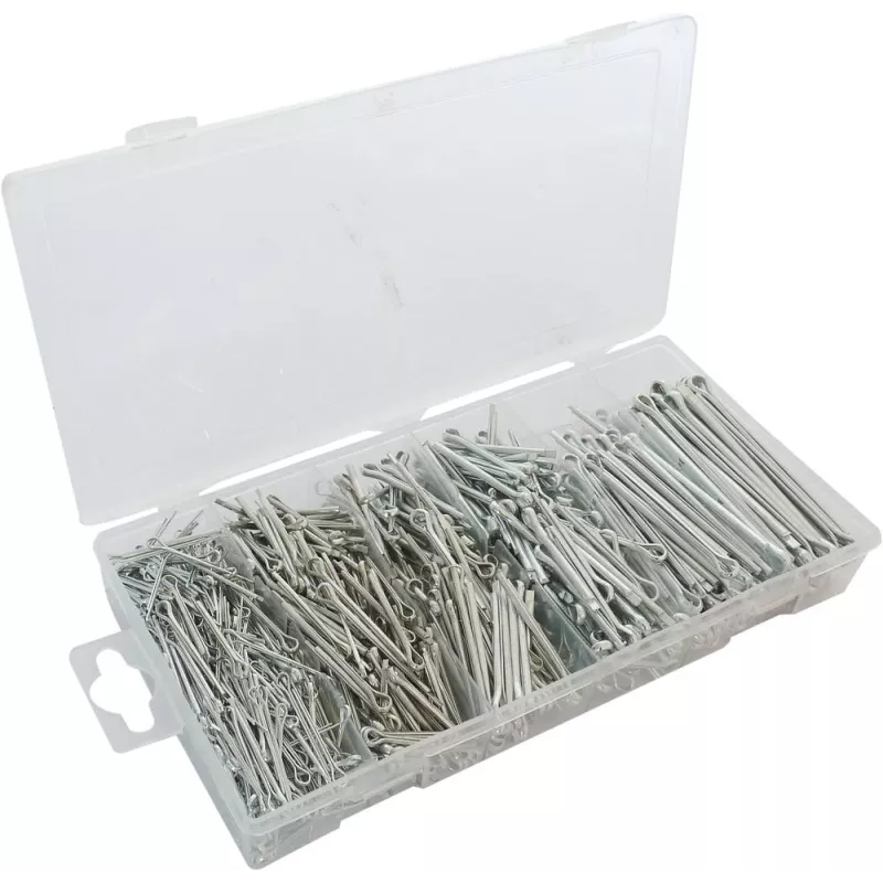 Goupilles fendues  de 1,6 à 4mm - coffret de 1000 pcs