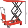 Table élévatrice mobile double ciseau 350kg levée max 1,3m