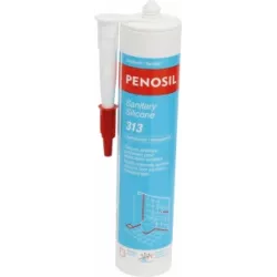 Mastic silicone spécial sanitaire - cartouche de 300ml