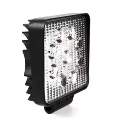 Phare de travail carré 9 leds 1700L