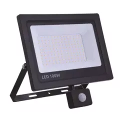 Projecteur led extra plat avec détecteur 100W