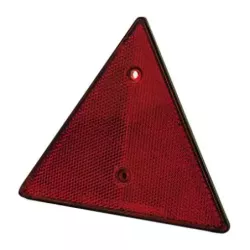 2 triangles de remorque rouge