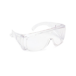 Lunettes visiteur. 100% polycarbonate. Incolore.