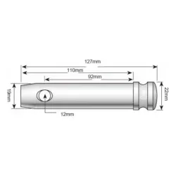 Axe 19x92mm Cat. 1