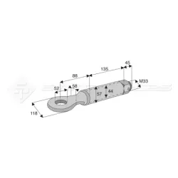 Anneau tournant PT48 10T