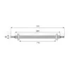 Barre attelage ronde Cat.2 D45