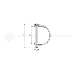 Goupille à arceau10X60