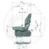 Siège pneumatique AS3520