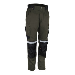 Pantalon de travail ripstop. Coton/polyester/élasthanne 280 g/m2