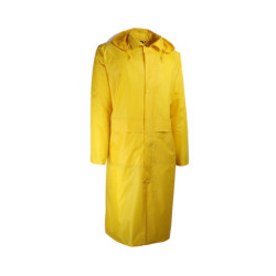 Manteau de pluie. PVC souple. Support polyester.