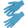 100 gants nitrile bleu - type c