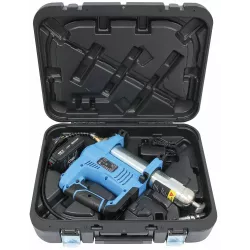 Pompe à graisse 18V 690 bar max - 1 batterie Li-ion 2Ah - 1 chargeur 1,7A - en mallette