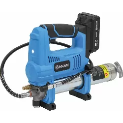 Pompe à graisse 18V 690 bar max - 1 batterie Li-ion 2Ah - 1 chargeur 1,7A - en mallette