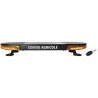 Rampe LED signalisation magnétique sans fil rechargeable