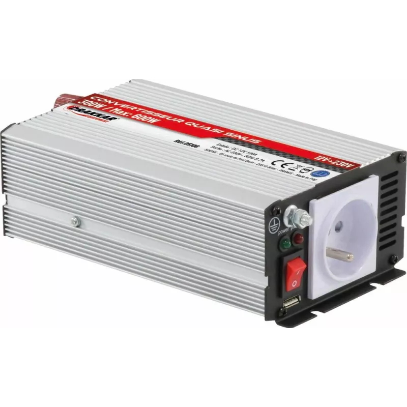 Convertisseur 12V DC/230V AC - 600W max