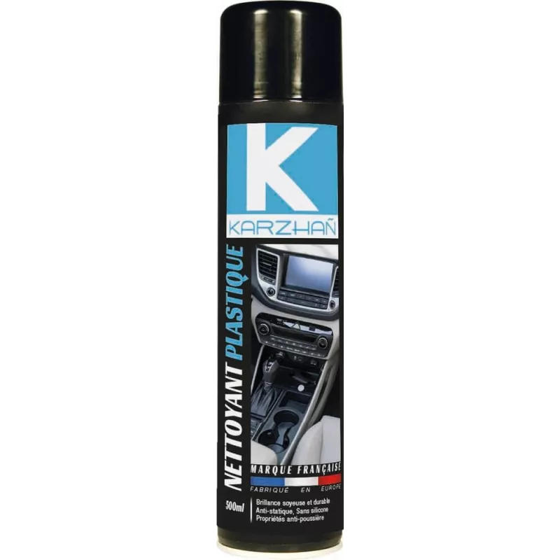 Nettoyant plastique intérieur sans silicone - aérosol 500ml