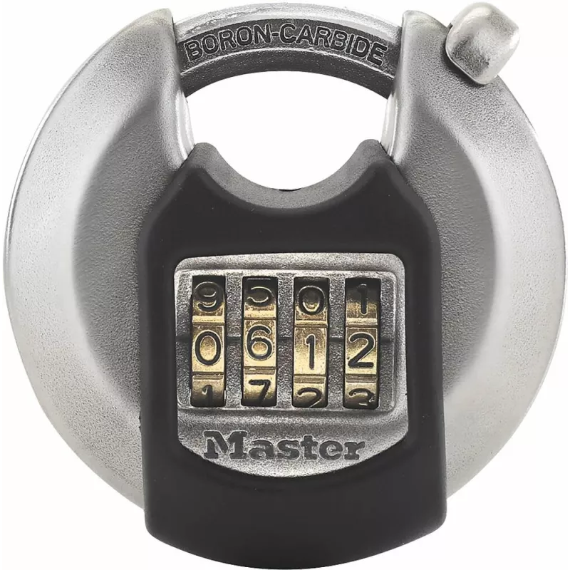 Cadenas marine rond corps acier inox 70mm à combinaison