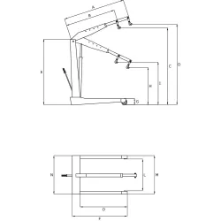 Grue d'atelier fixe 3T