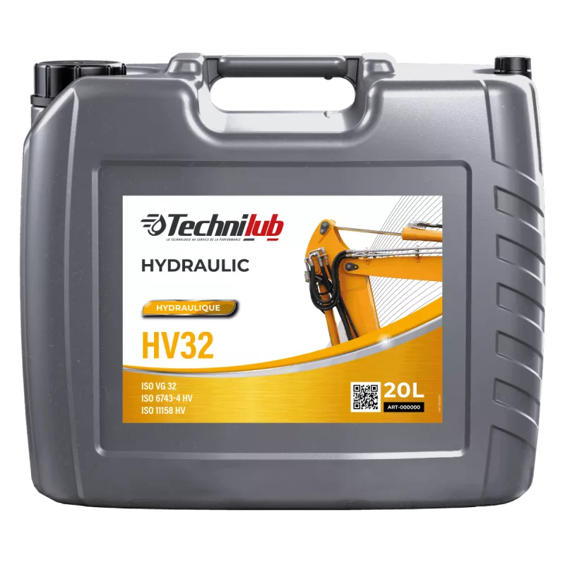 Huile Hydraulique HV32 20L Huile Hydraulique HV32 20L