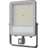 Projecteur LED extra plat 230V 100W avec détecteur radar