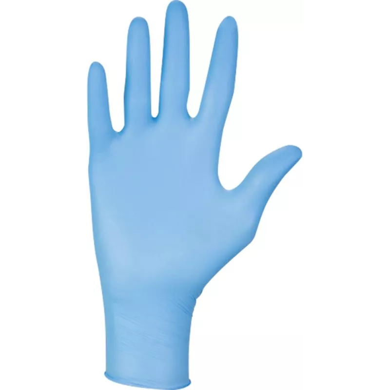 Gants jetables ambidextres nitrile 240mm 0,06mm bleu Gants jetables ambidextres nitrile 240mm 0,06mm bleu