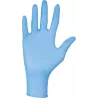 Gants jetables ambidextres nitrile 240mm 0,06mm bleu Gants jetables ambidextres nitrile 240mm 0,06mm bleu