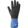 Gants chimiques 100% enduit néoprène noir/bleu 0,66mm Gants chimiques 100% enduit néoprène noir/bleu 0,66mm