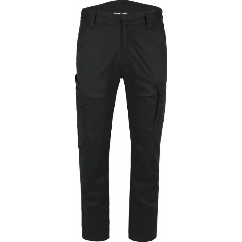 Pantalon de travail IVO multipoches déperlant stretch noir Pantalon de travail IVO multipoches déperlant stretch noir