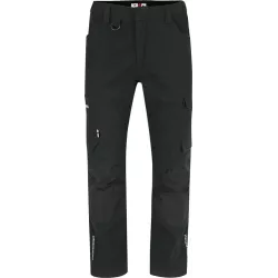 Pantalon de travail XENI multipoches 97% coton noir