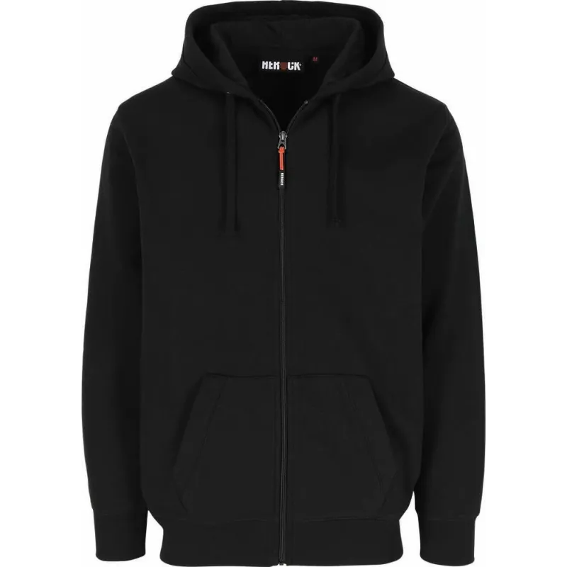 Gilet à capuche poches kangourou TOBIN - gris anthracite/noir Gilet à capuche poches kangourou TOBIN - gris anthracite/noir