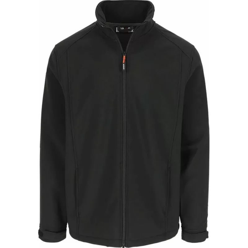Veste respirante Softshell noire JULIUS Veste respirante Softshell noire JULIUS