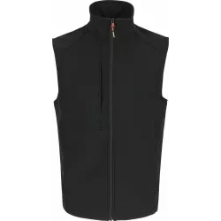 Gilet sans manche respirant Softshell noir MALUS