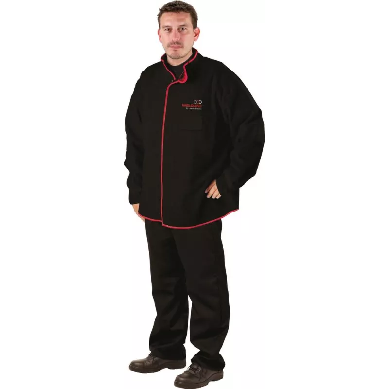 Veste de soudeur en croûte de cuir Veste de soudeur en croûte de cuir