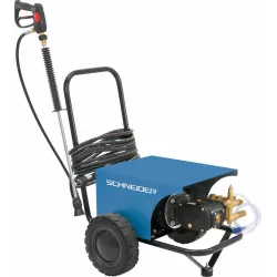 Nettoyeur HP eau froide tri 15 l/min 170 bar avec flexible 10m et lance