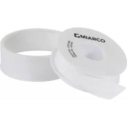 Ruban d'étanchéité isolant au PTFE 0,075x12mm 12m - blister de 2 pcs