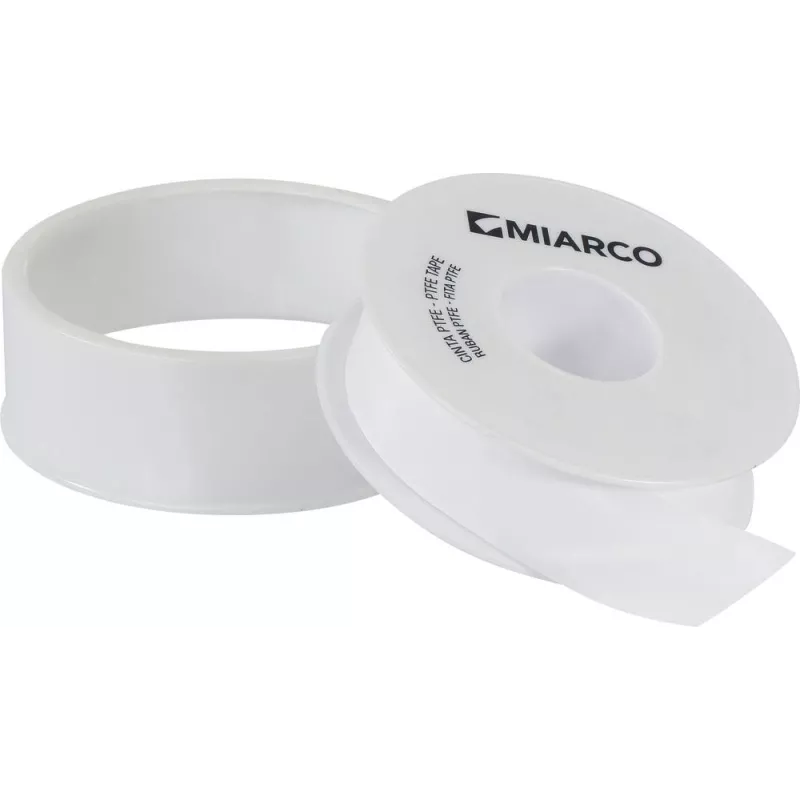 Ruban d'étanchéité isolant au PTFE 0,075x12mm 12m - blister de 2 pcs