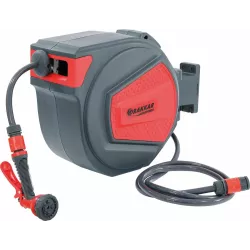 Enrouleur automatique de tuyau d'eau 20m + 2m Ø 11mm