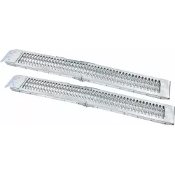 Rampes acier pliables 440kg 1900mm avec sangles - lot de 2 pcs